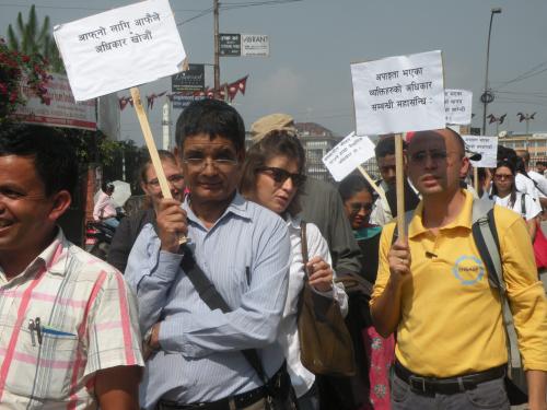 Mass disability rally