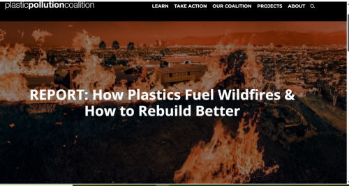 New Report Shows How Plastics Fuel Wildfires—and How Communities Can ...